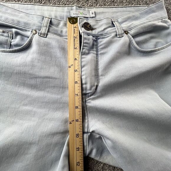 Beija Flor‎ Jeans Womens Light Wash Size 10 - Picture 11 of 11